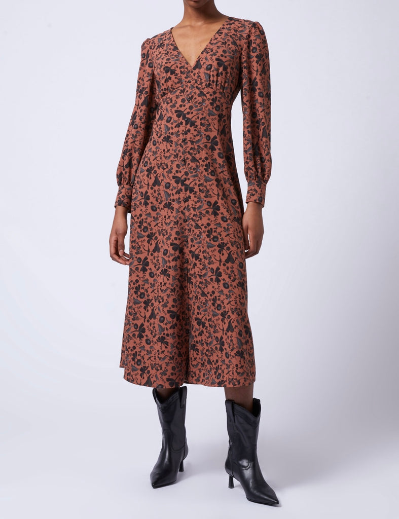 French Connection Jeanie Brina Crepe Dress