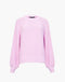 French Connection Lily Mozart Long Sleeve Cable Jumper -Bubblegum Pink