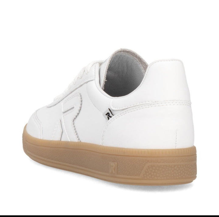 Rieker W2200-80 Ladies Lace up Pump- White