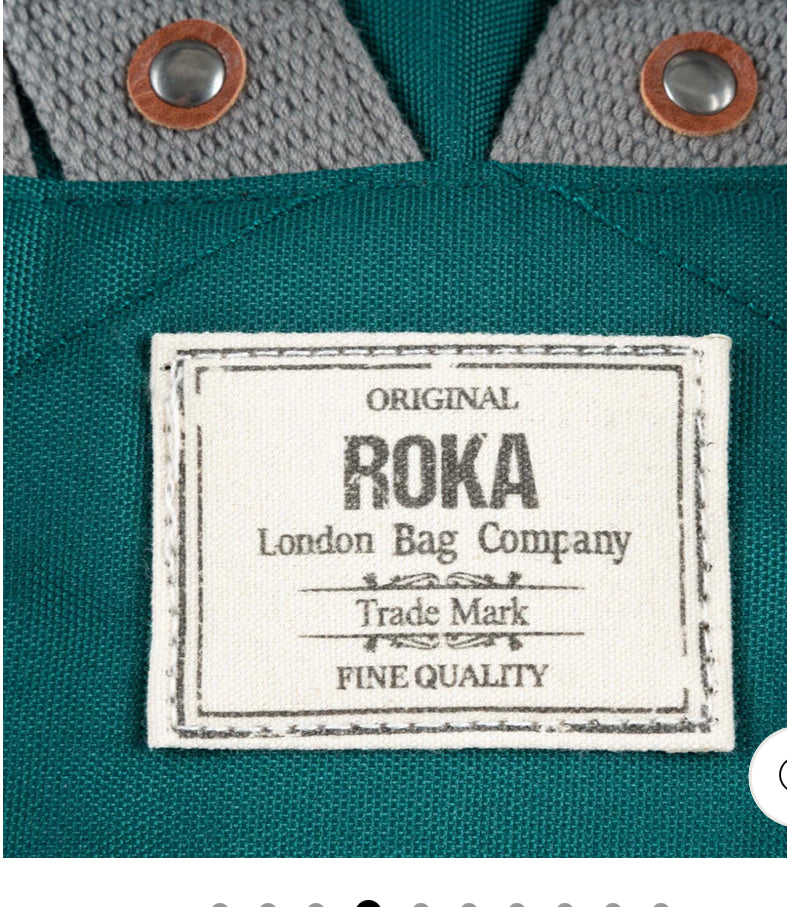 Roka Bantry B small backpack- Teal nylon