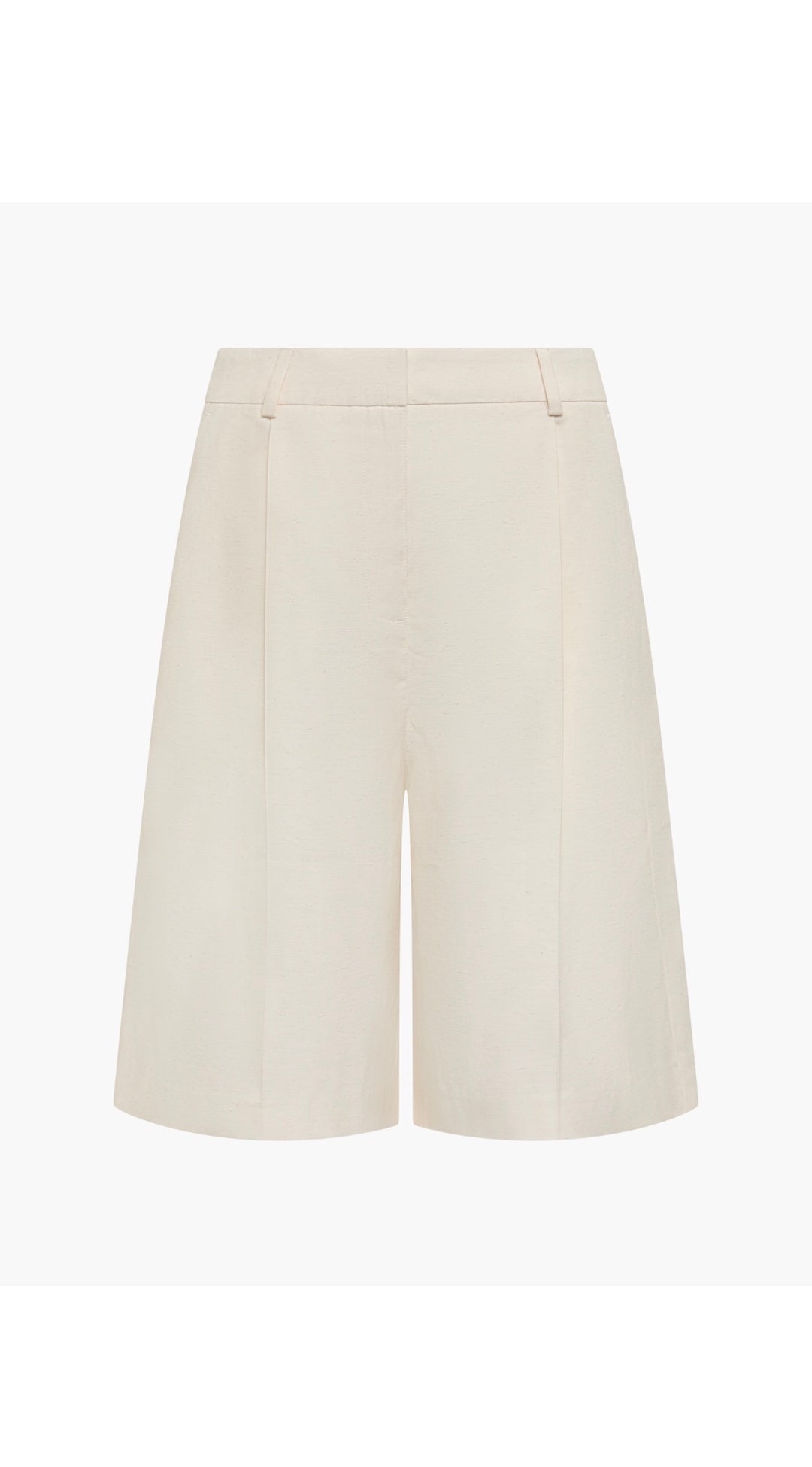 French Connection Raquel Bermuda Shorts- Cream