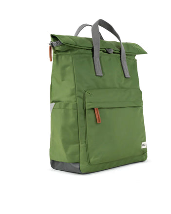 Roka Canfield Medium Backpack- avocado recycled nylon