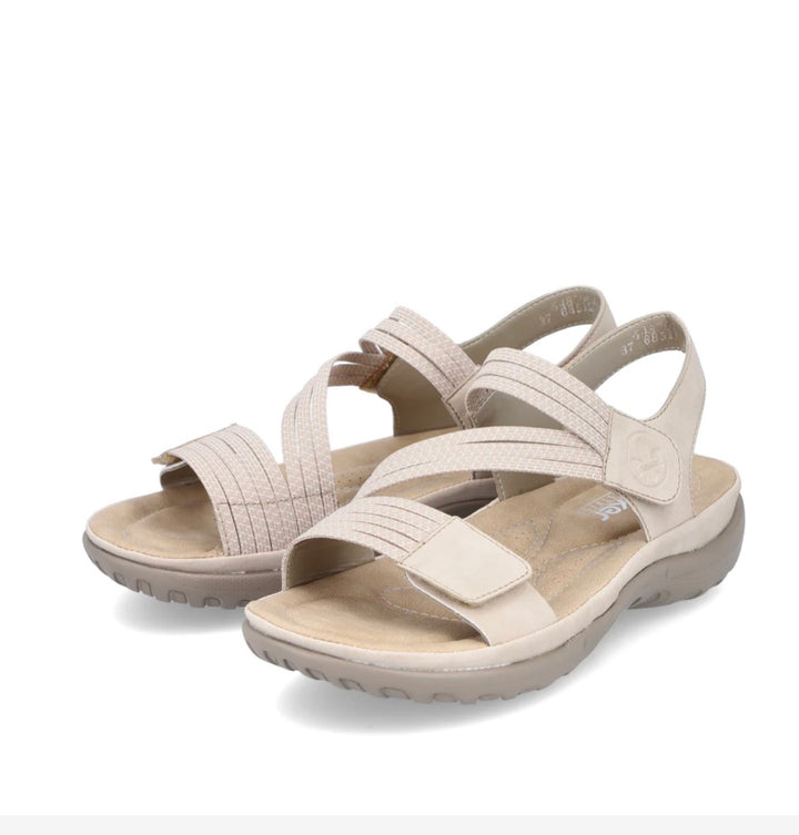 Rieker Walking Sandal - Beige 64870-62