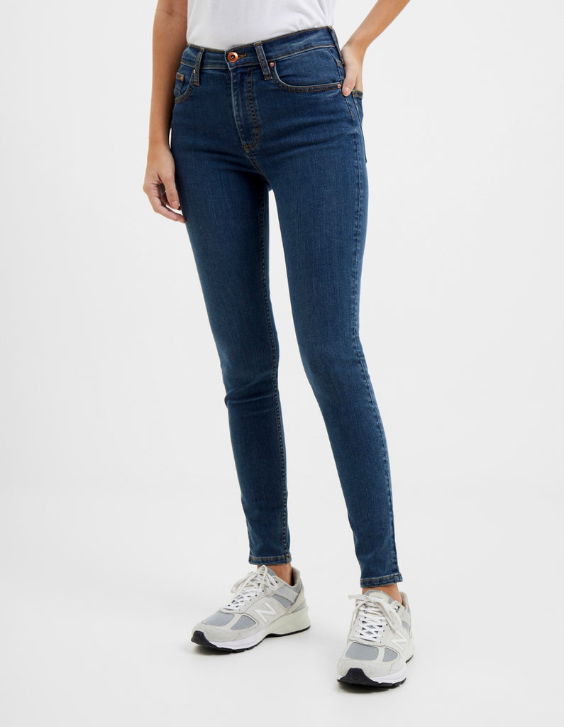 French Connection Soft Stretch Skinny High Rise -Dark Wash