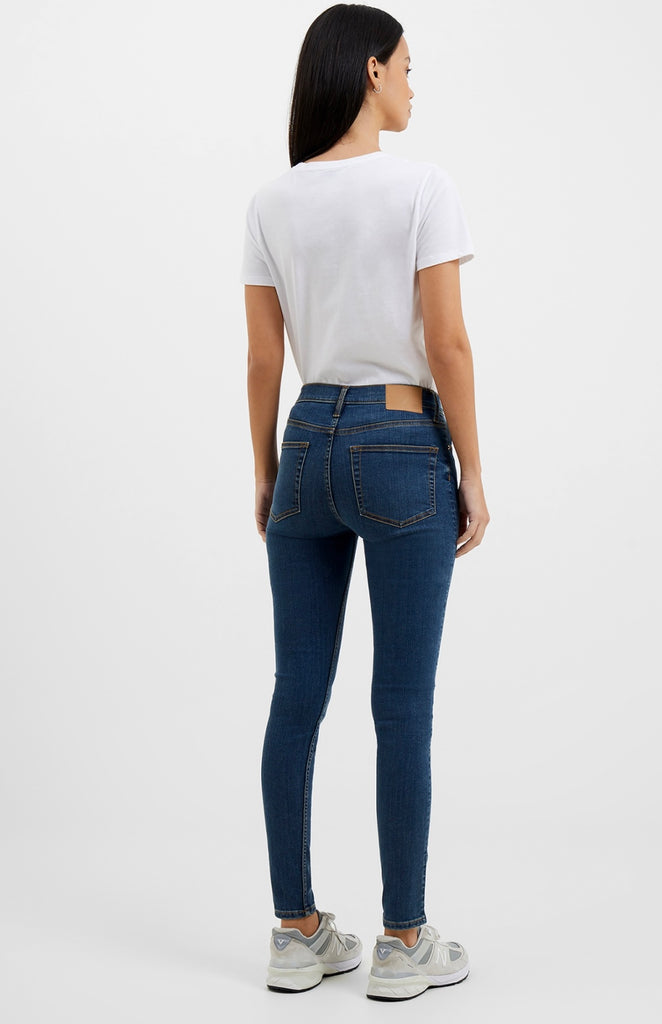 French Connection Soft Stretch Skinny High Rise -Dark Wash