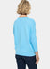 Saint tropez Mila Round Neck pullover- Ethereal blue