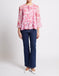 French Connection Isla Hallie Crinkle Tie Neck Top