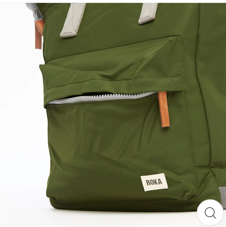 Roka Bantry B small backpack- avocado nylon