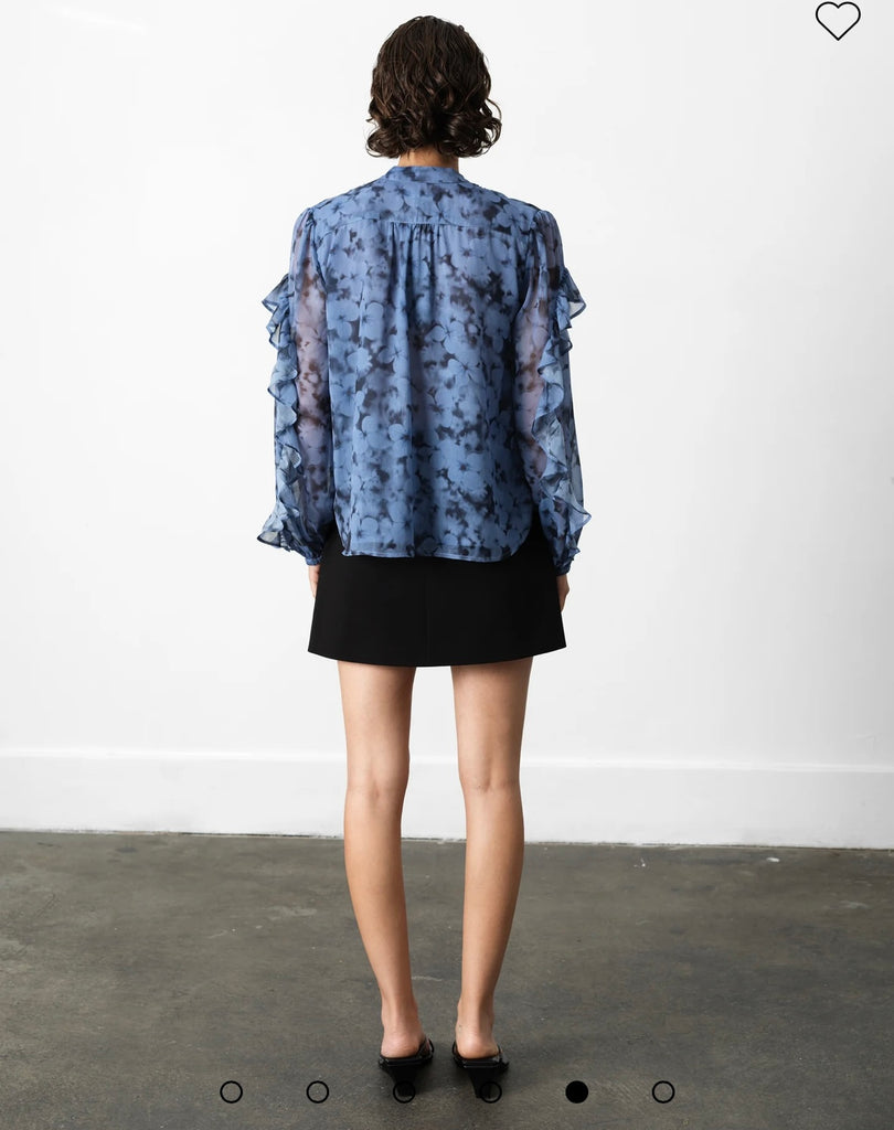 French Connection Anita Hallie Crinkle Shirt