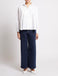 French Connection Cambria Cotton Embellished White Shirt
