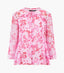 French Connection Isla Hallie Crinkle Tie Neck Top