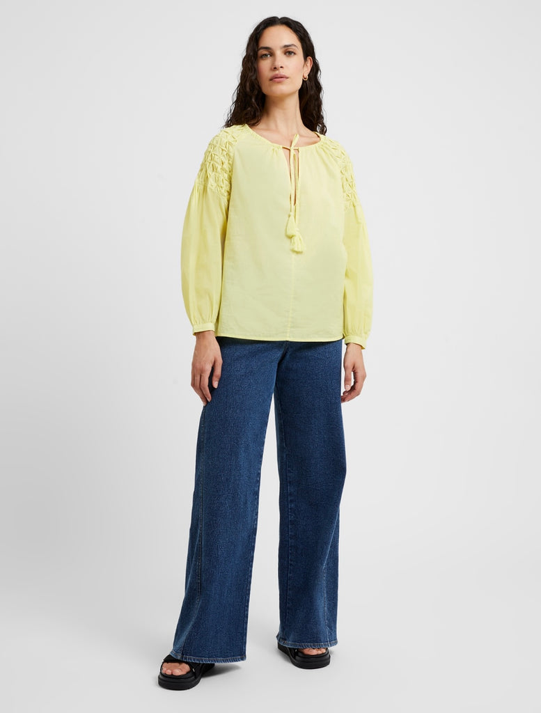 Great Plains Pintuck cotton blouse