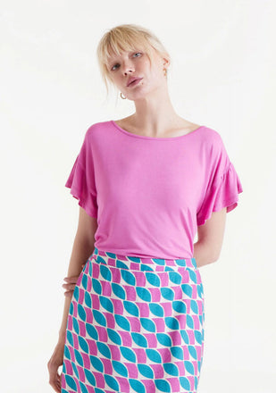 Compania Fantastica Jersey T-Shirt- Pinko