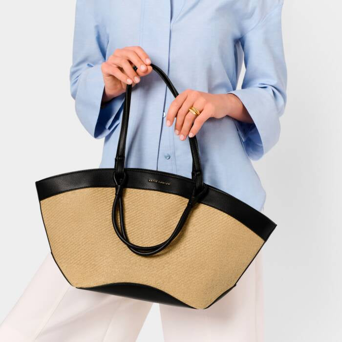 Katie Loxton Raffia Tote Bag