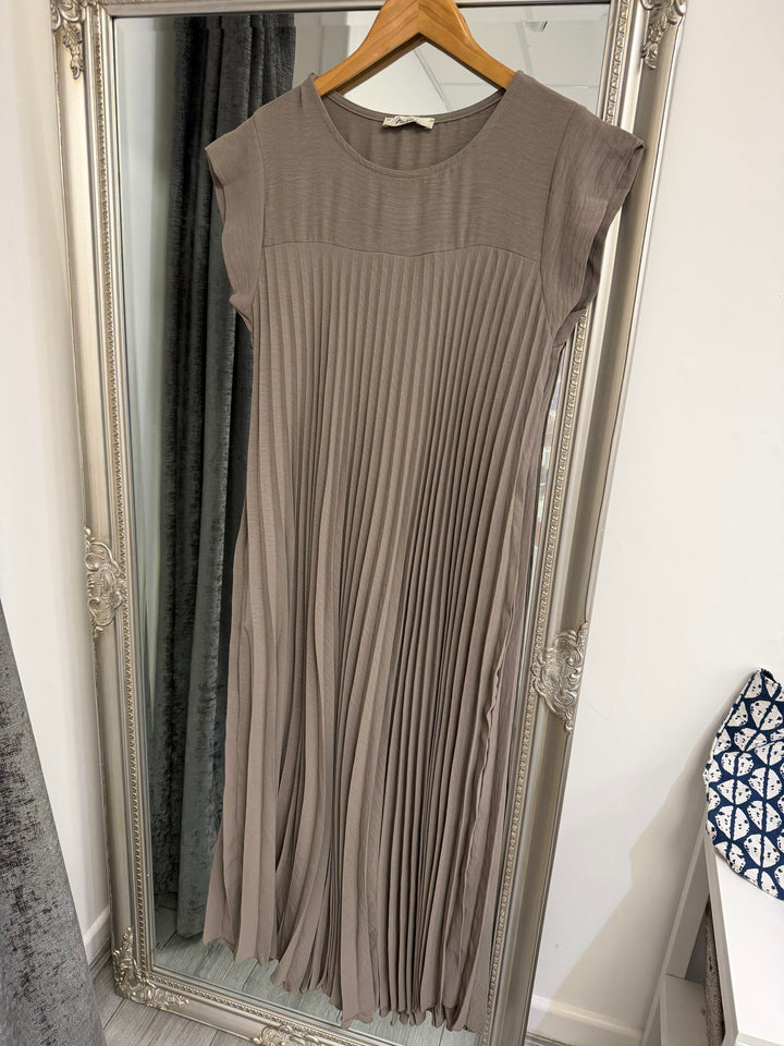 Pleated Maxi Dresses
