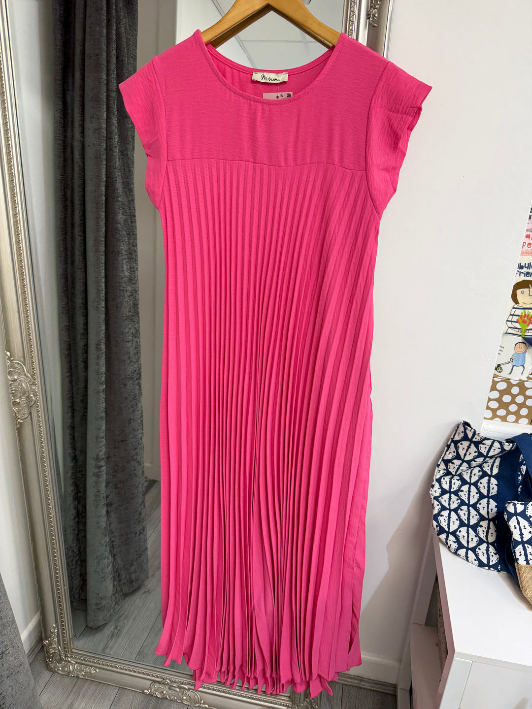 Pleated Maxi Dresses