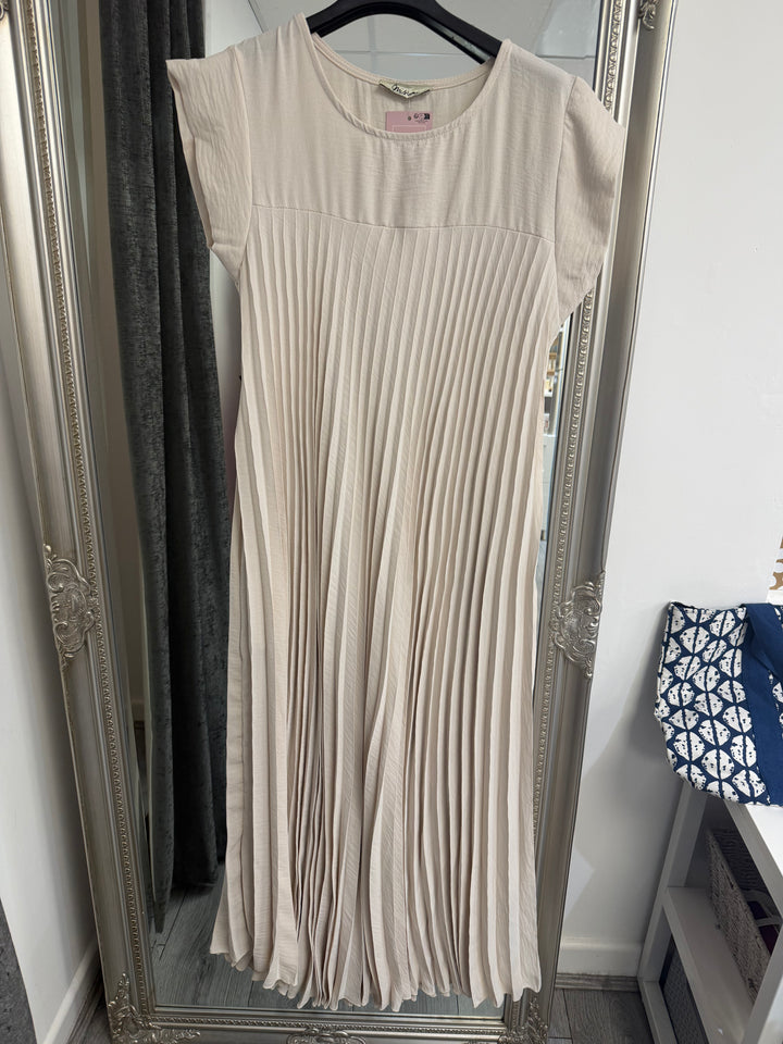 Pleated Maxi Dresses