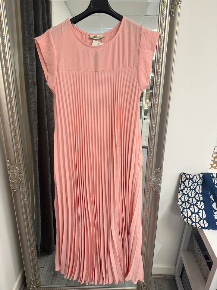 Pleated Maxi Dresses