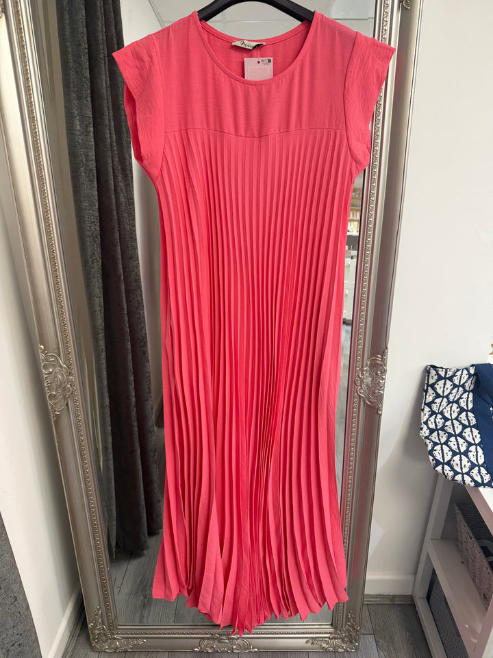 Pleated Maxi Dresses