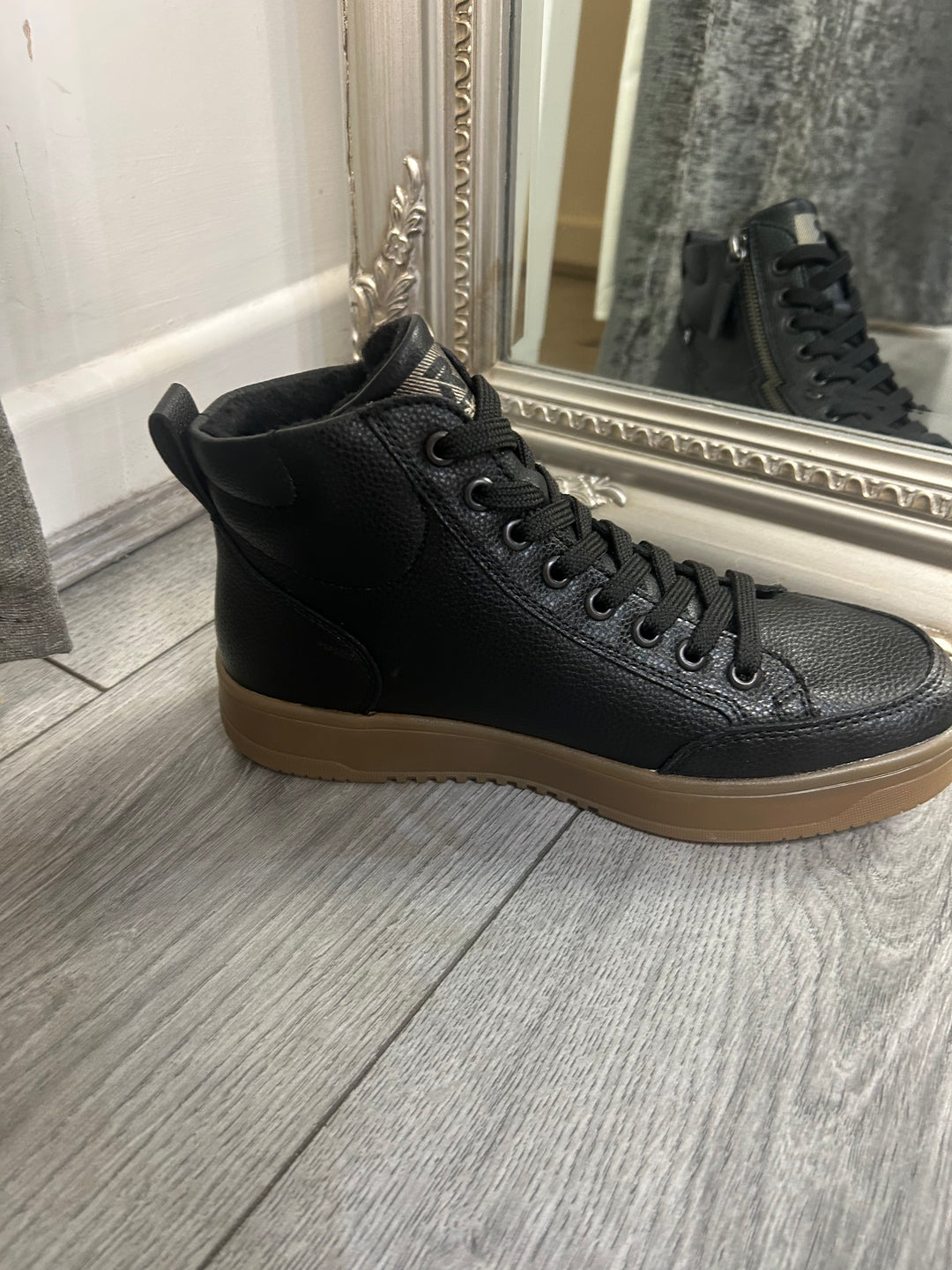 Rieker W1971-80 Black Zip Boots