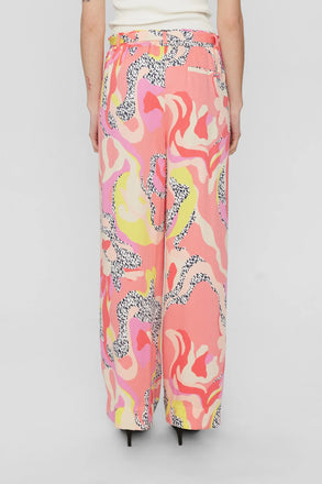 Numph Numoni Pants - Salmon Rose