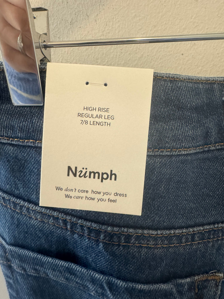 Numph NuToronto Jeans- Dark Blue Denim