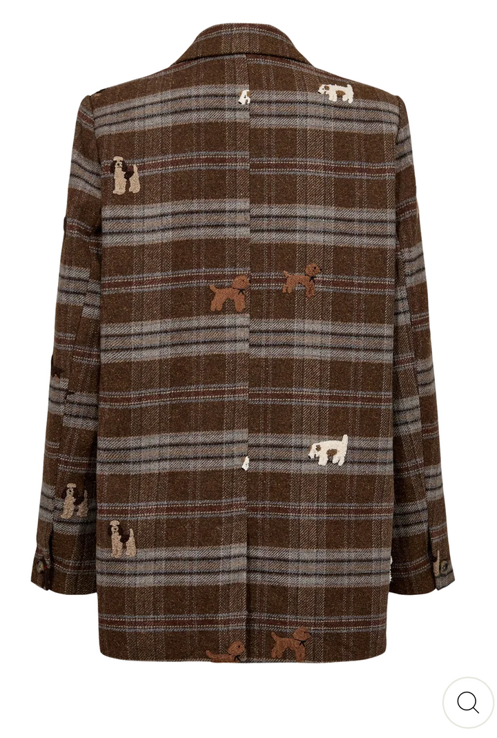Numph NuEzma Oversize Blazer - Kelp