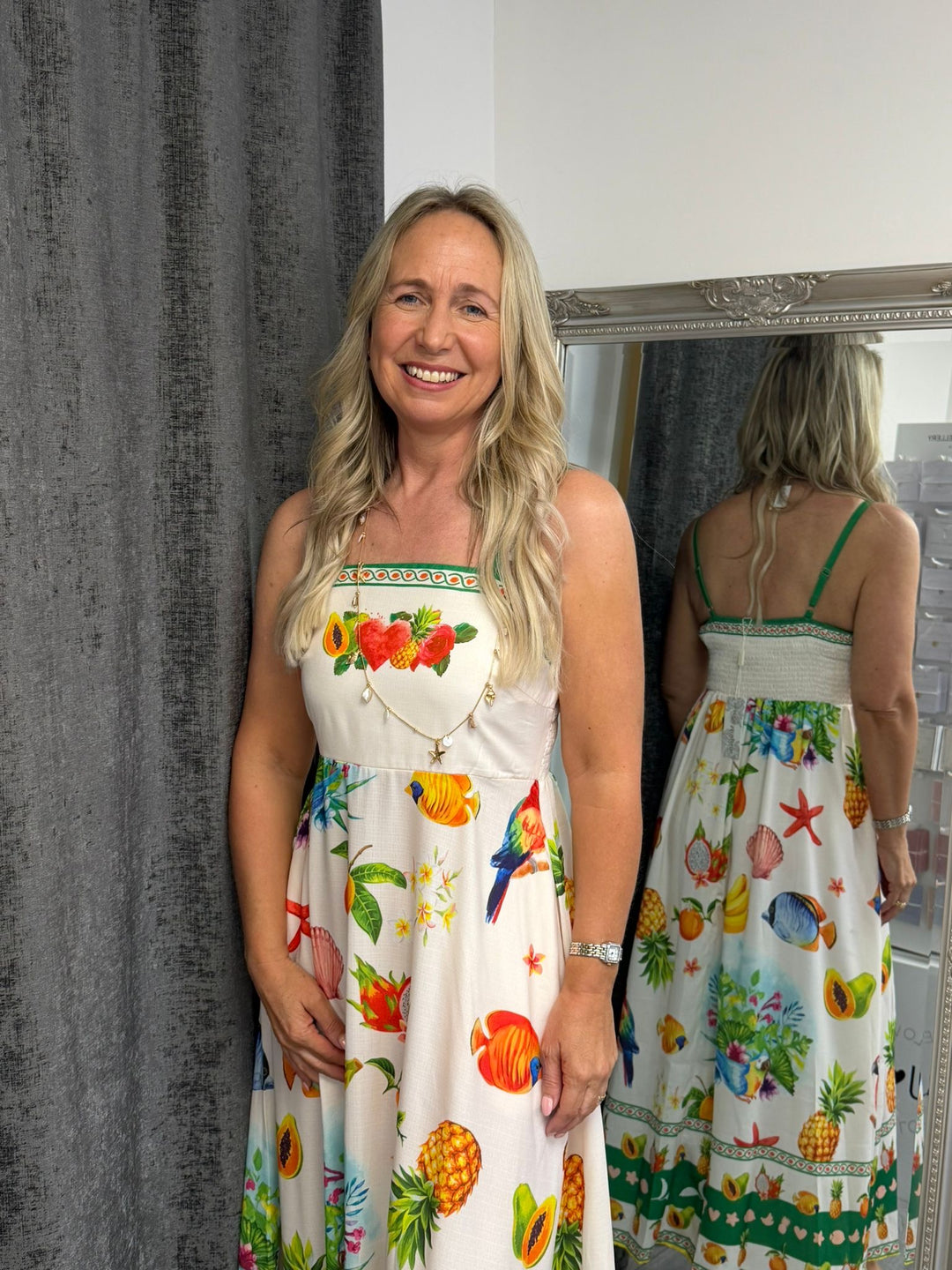 Stella Tropical Strap Dress