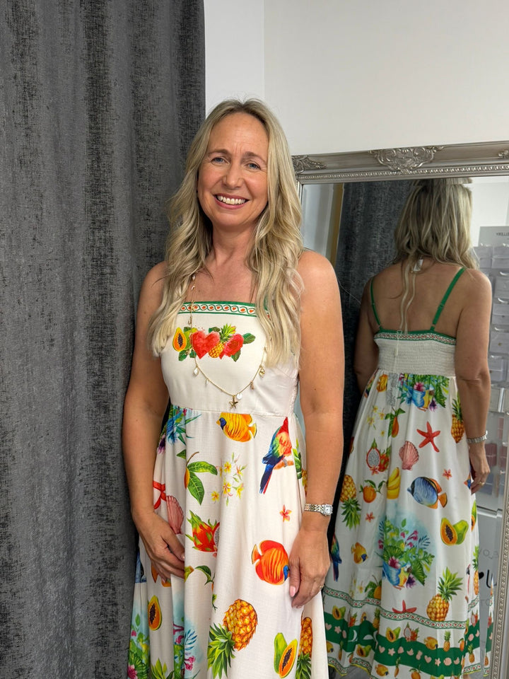 Stella Tropical Strap Dress