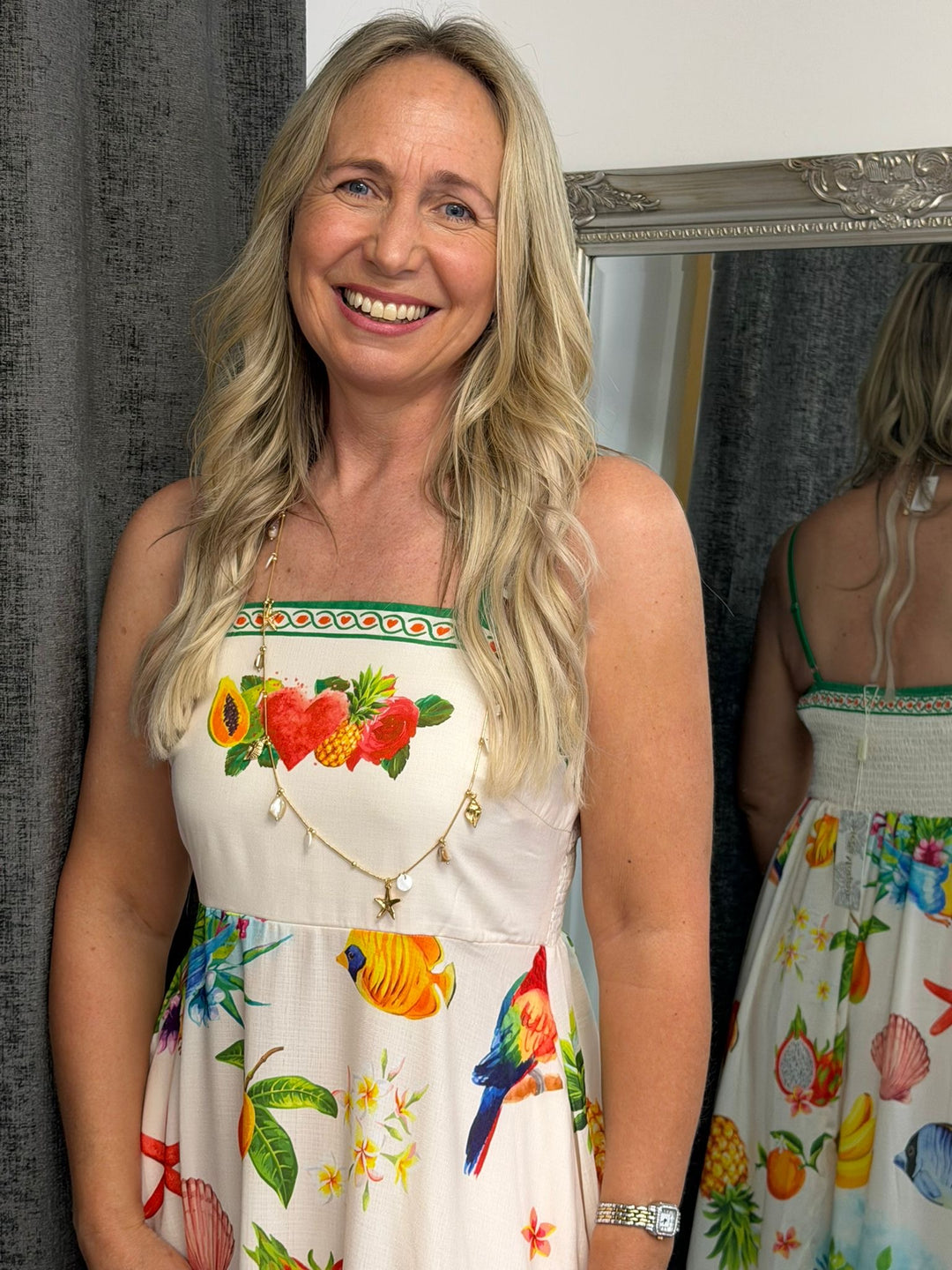 Stella Tropical Strap Dress