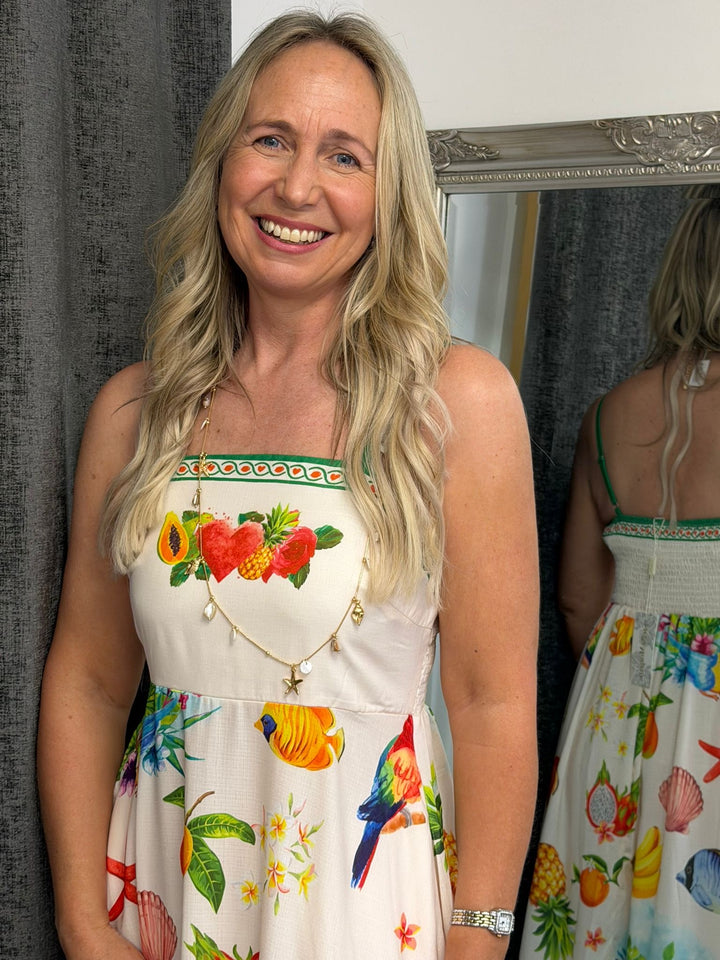Stella Tropical Strap Dress
