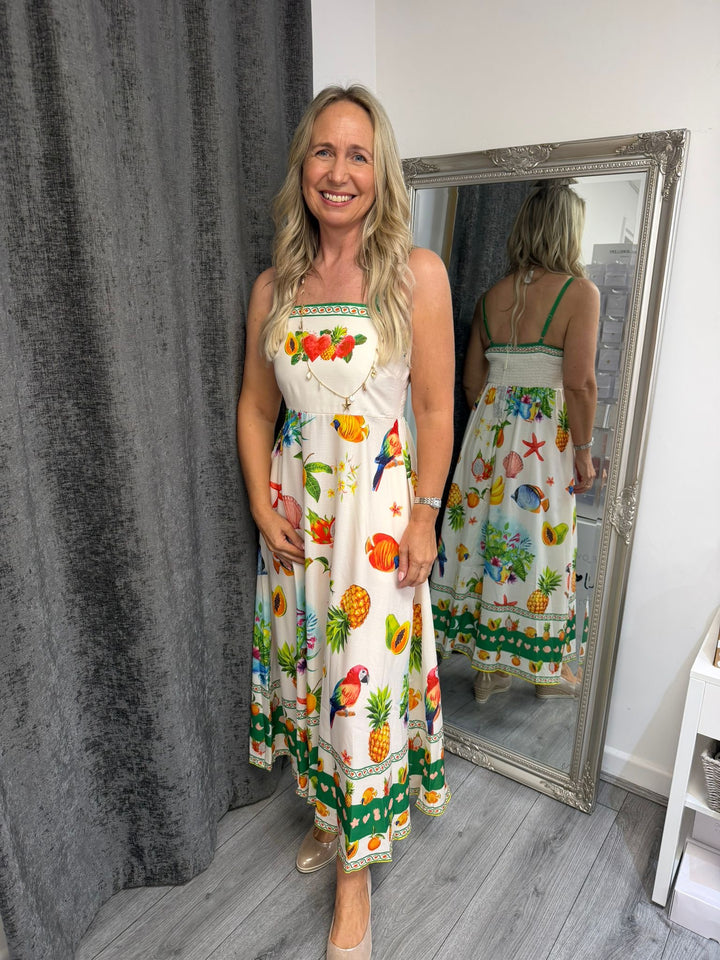 Stella Tropical Strap Dress