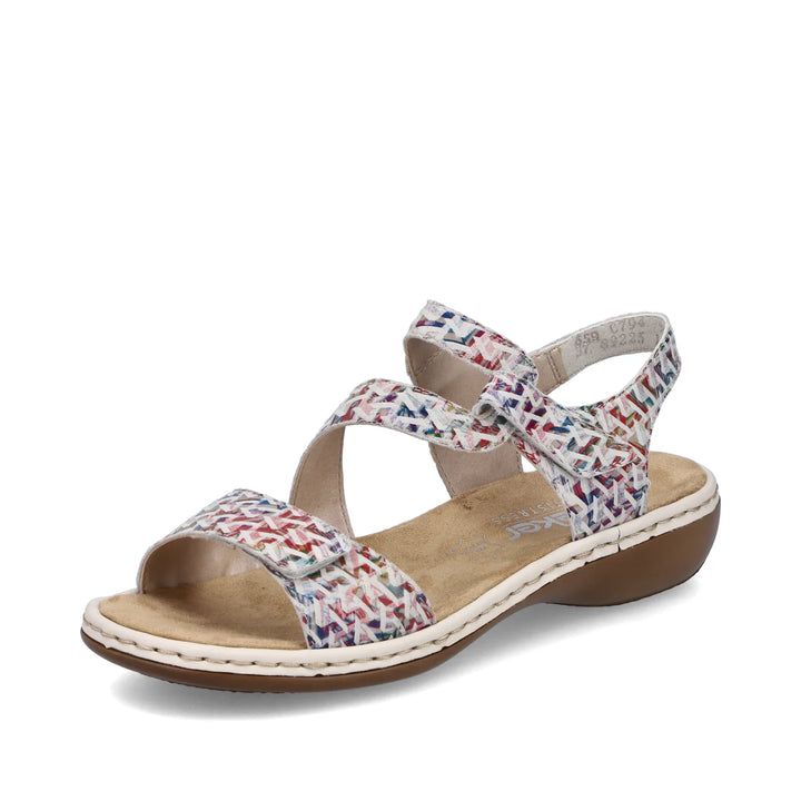 Rieker  Loop & Hook Sandal Multi-659C7-94