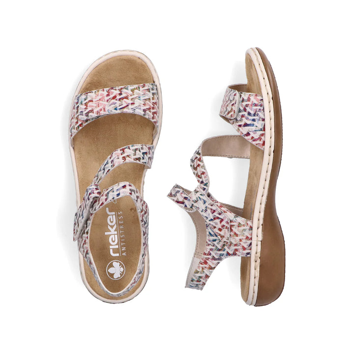 Rieker  Loop & Hook Sandal Multi-659C7-94
