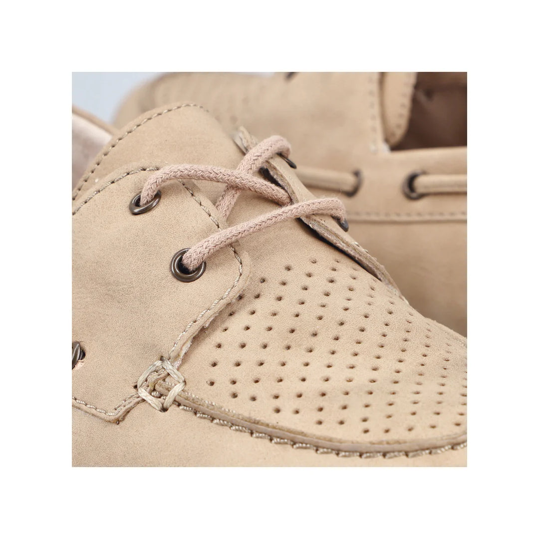 Rieker Loafer Shoe - Beige 43800-60