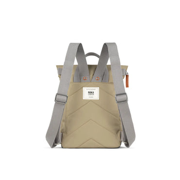 Roka London Canfield B Small Taupe Recycled Nylon