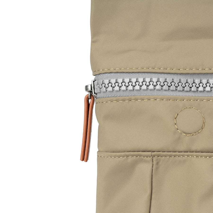 Roka London Canfield B Small Taupe Recycled Nylon