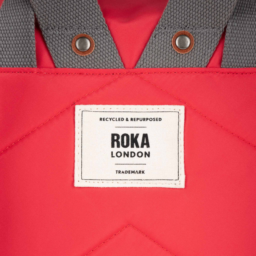 Roka London Canfield B Small Poppy Recycled Nylon