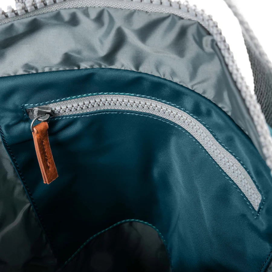 Roka London Canfield B Small Teal Recycled Nylon