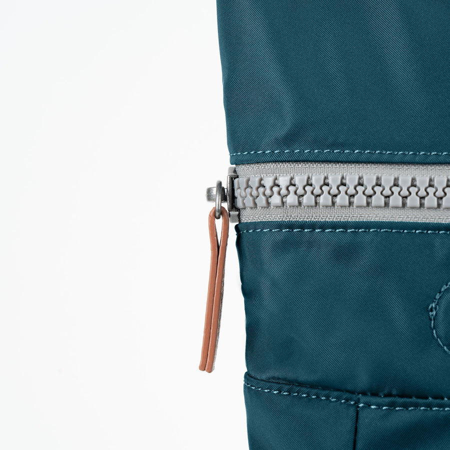 Roka London Canfield B Small Teal Recycled Nylon