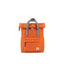 Roka London Canfield B Small Burnt Orange Recycled Nylon