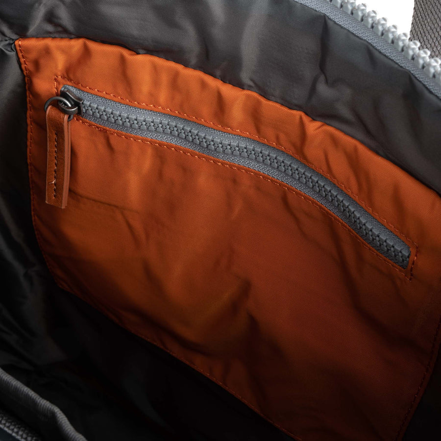 Roka London Canfield B Small Burnt Orange Recycled Nylon
