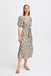 BYoung Ibano Aop Dress- Light Woven Orchid Bloom Mix
