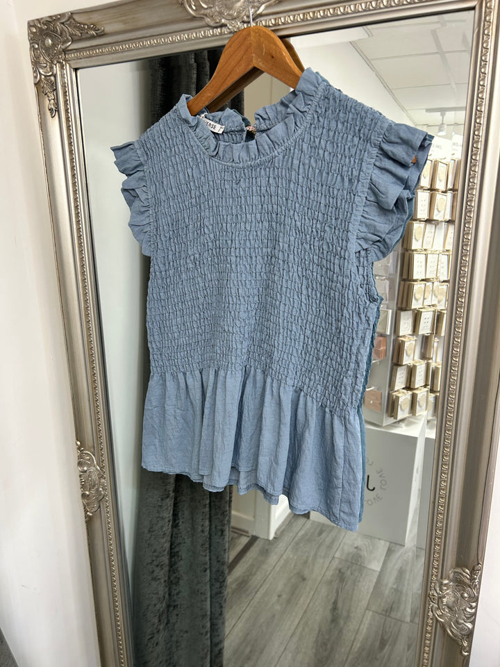 Italian Frill Top- One Size