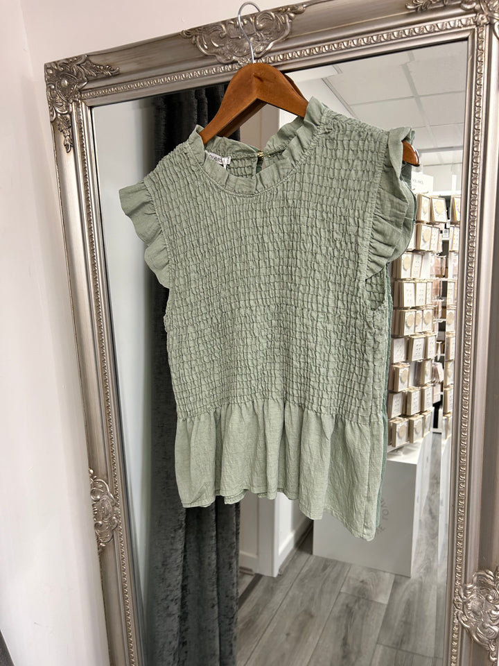 Italian Frill Top- One Size