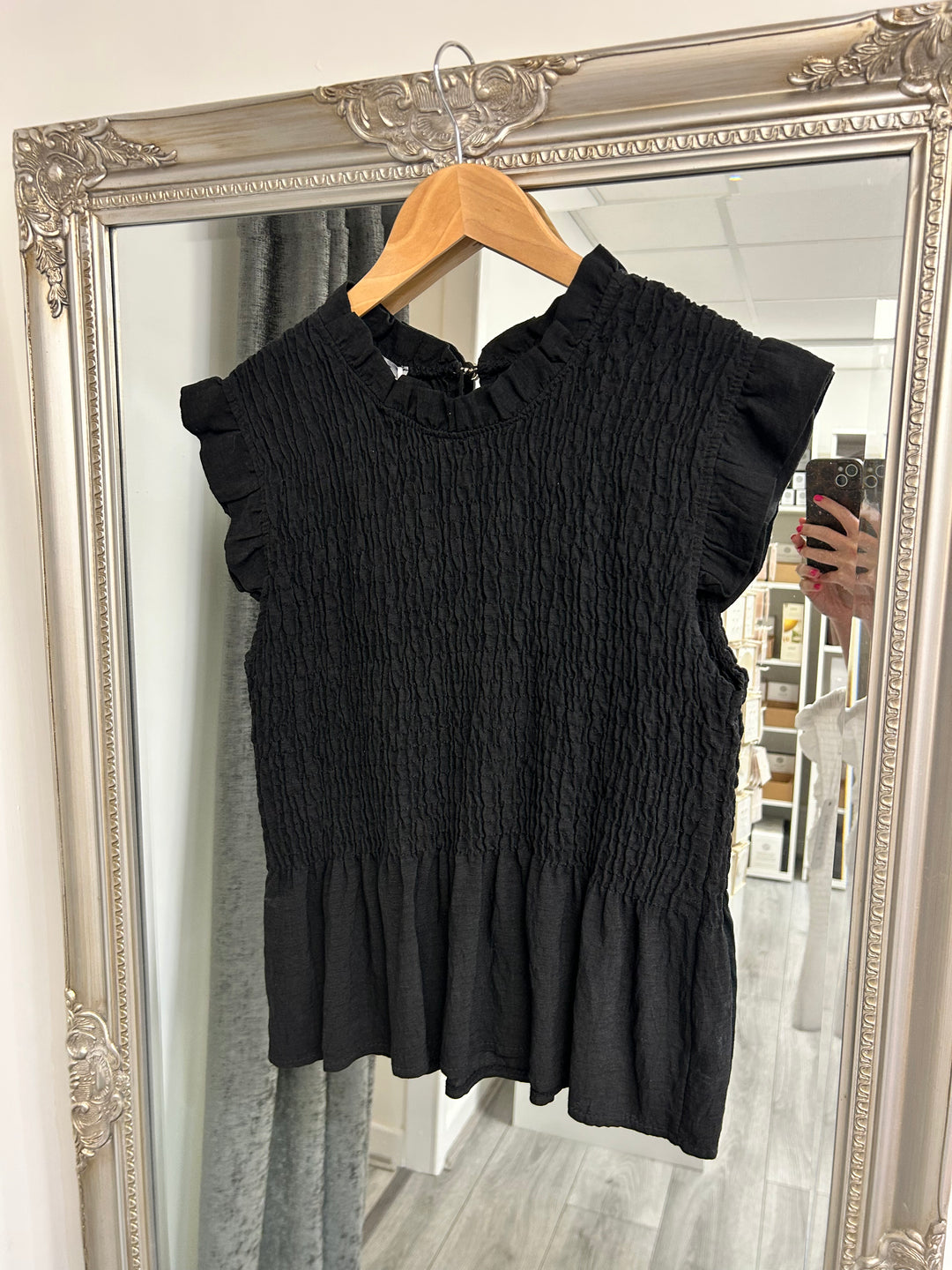 Italian Frill Top- One Size