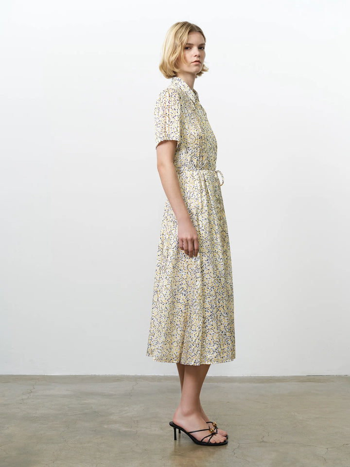 French Connection Bonnie Julia Satin Shirt Dress