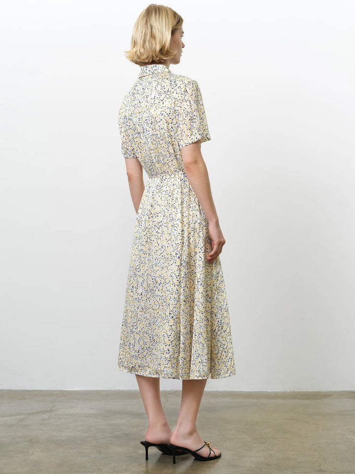 French Connection Bonnie Julia Satin Shirt Dress