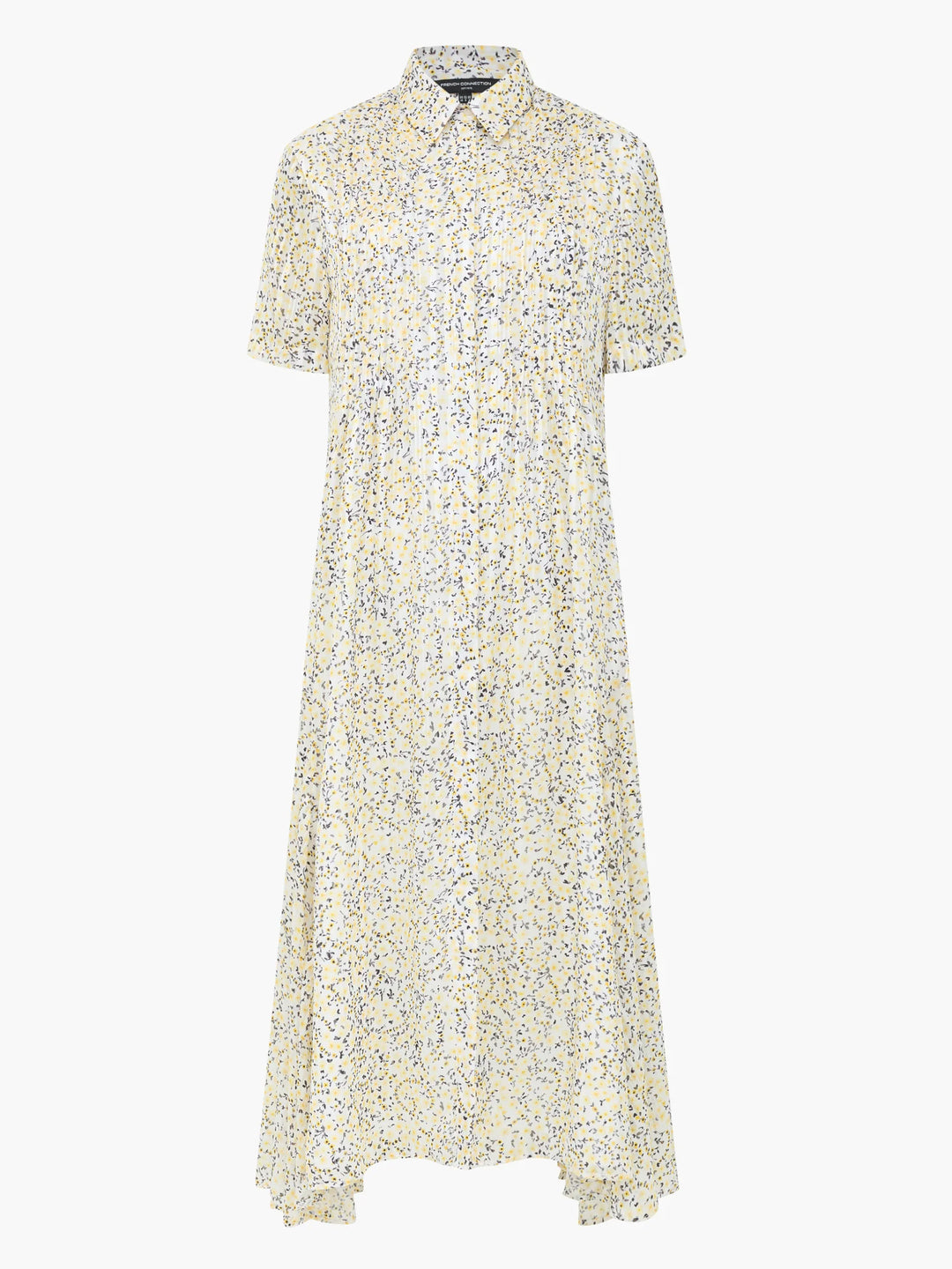 French Connection Bonnie Julia Satin Shirt Dress