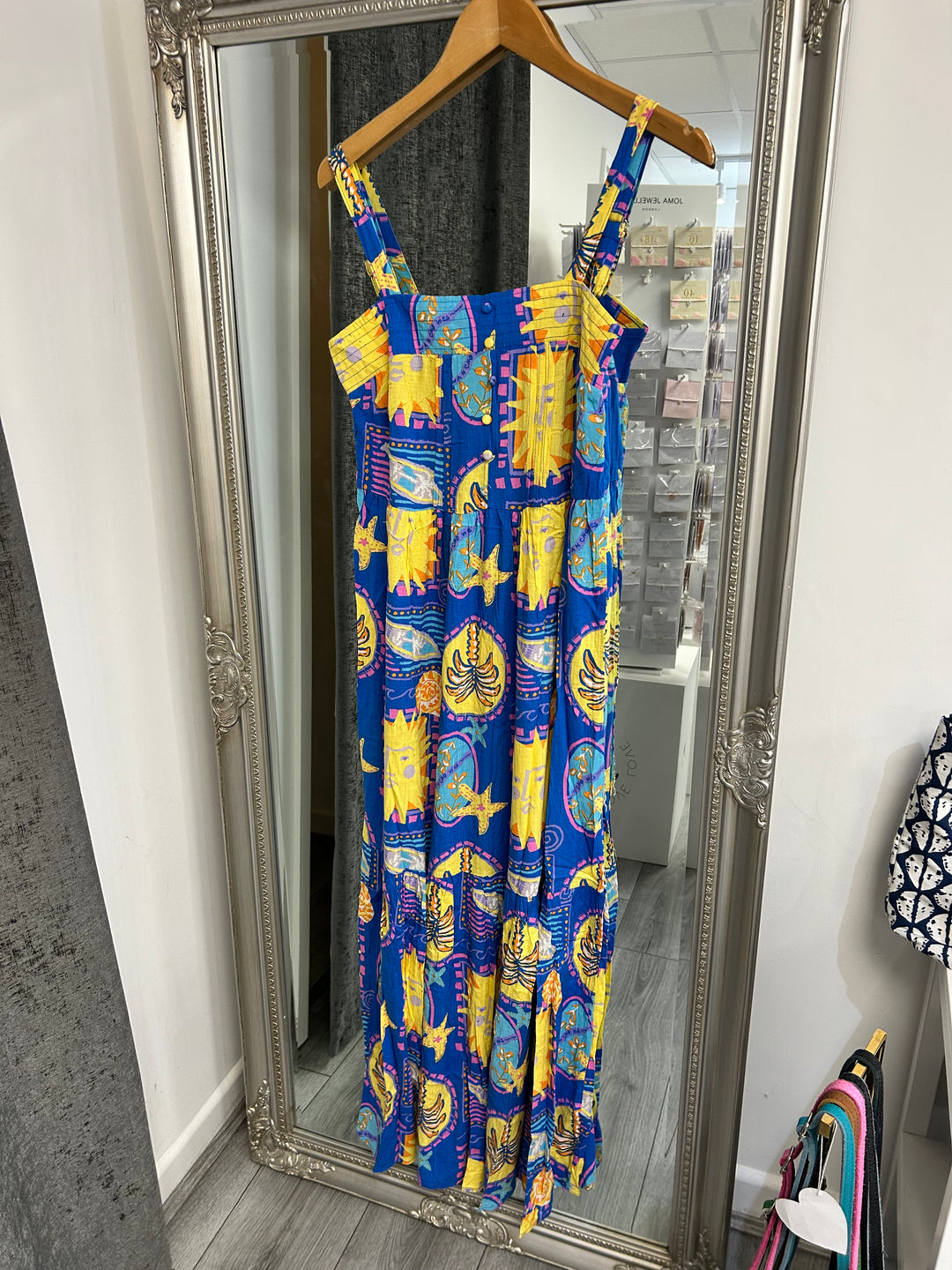 Italian Blue Sun Dress